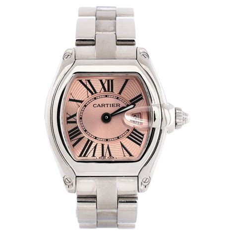 cartier roadster pink dial